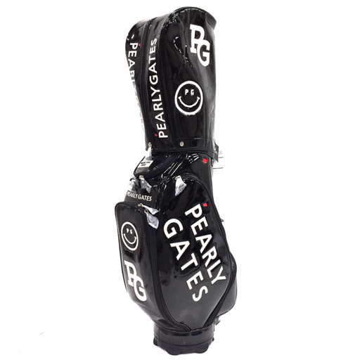 パーリーゲイツ キャディバッグ ゴルフバッグ 9型 46インチ対応 4.6kg エナメル