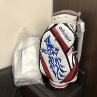 advrsor ADB-1808 キャディバッグ 9型 4.5kg PU +PVC ホワイト アドバイザー ゴルフ
